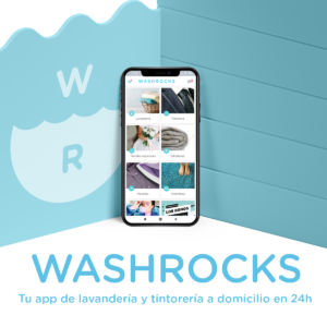 Washrocks es la App para lavar la ropa