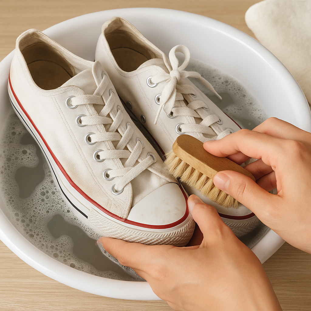 Lavado de zapatillas en casa, limpieza profesional y cuidados