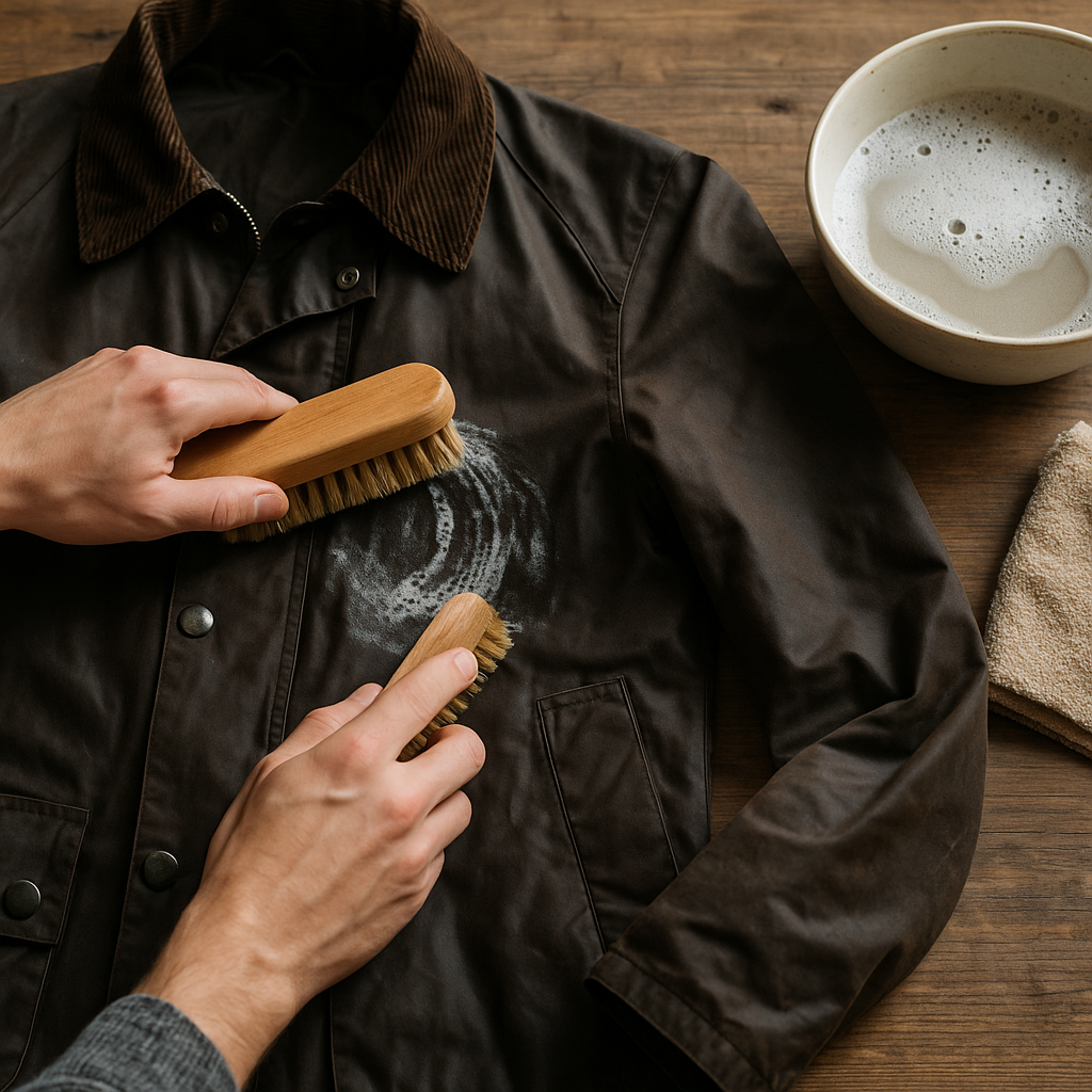 limpiar barbour chaqueta encerada cuidados