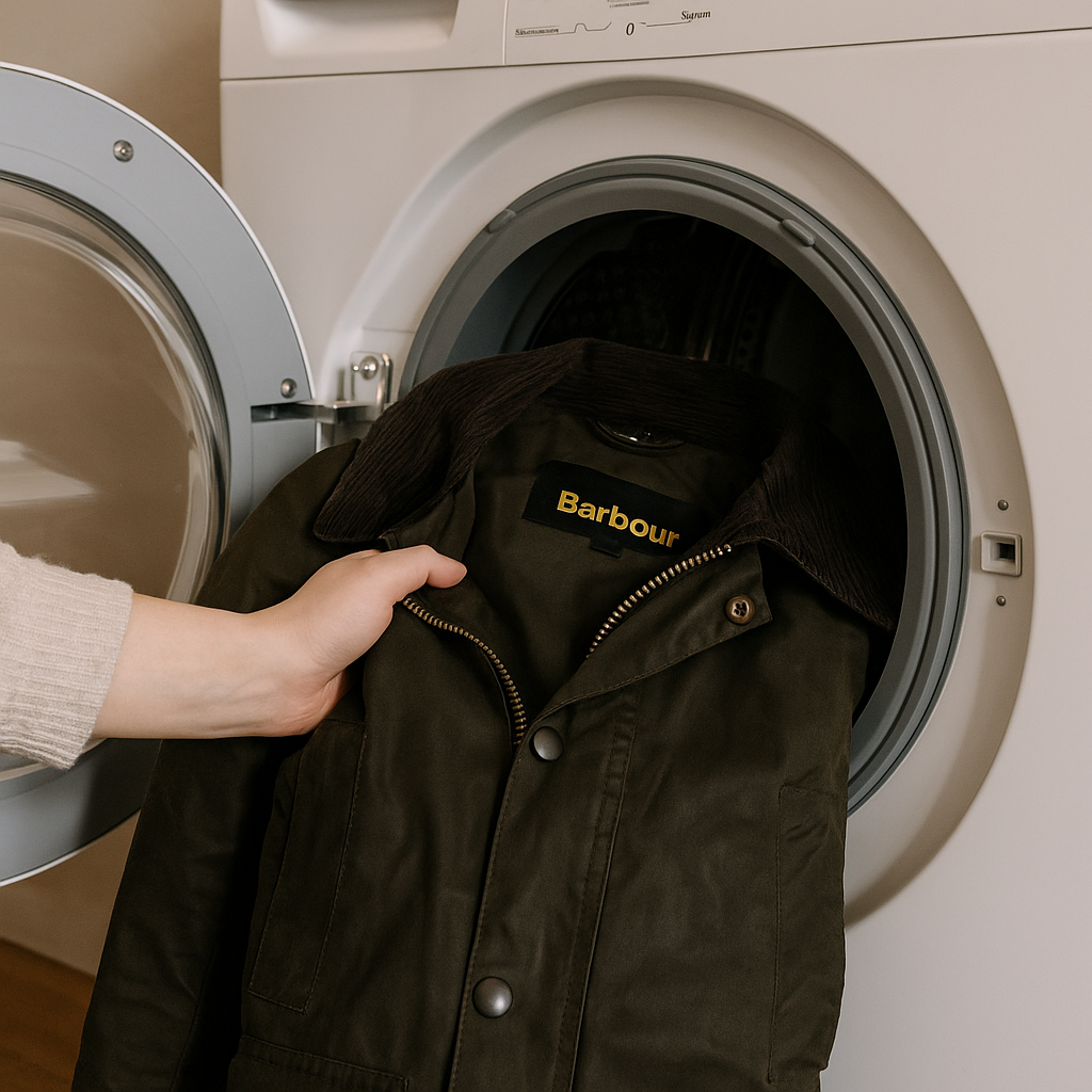 lavar barbour en lavadora consejos y riesgos