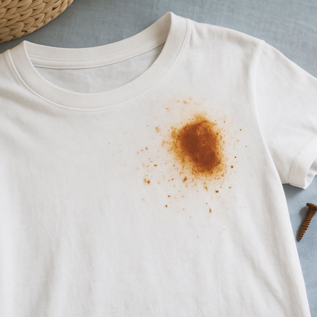 porque salen manchas de oxido en la ropa