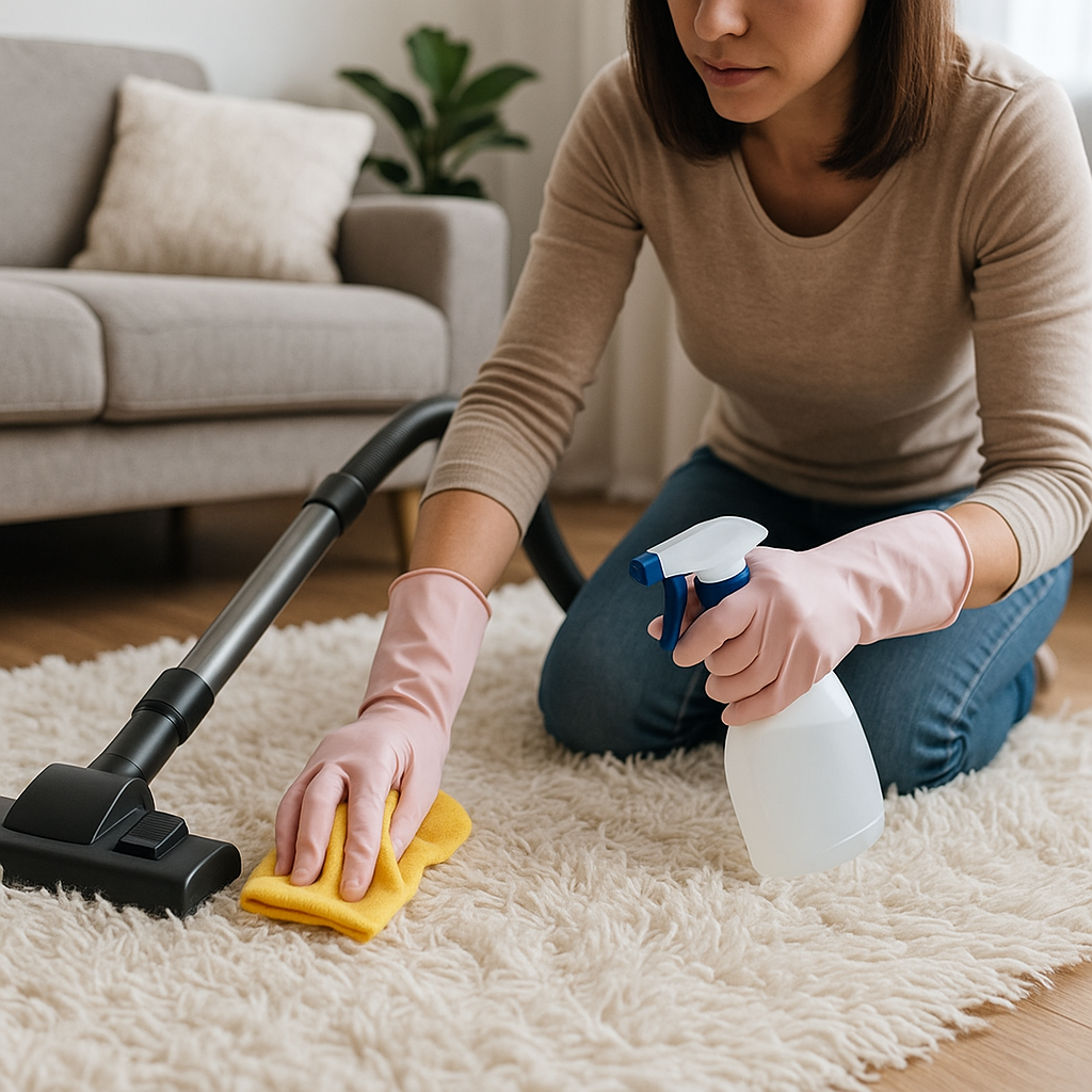 Consejos para limpiar alfombras de pelo largo de forma segura y eficaz