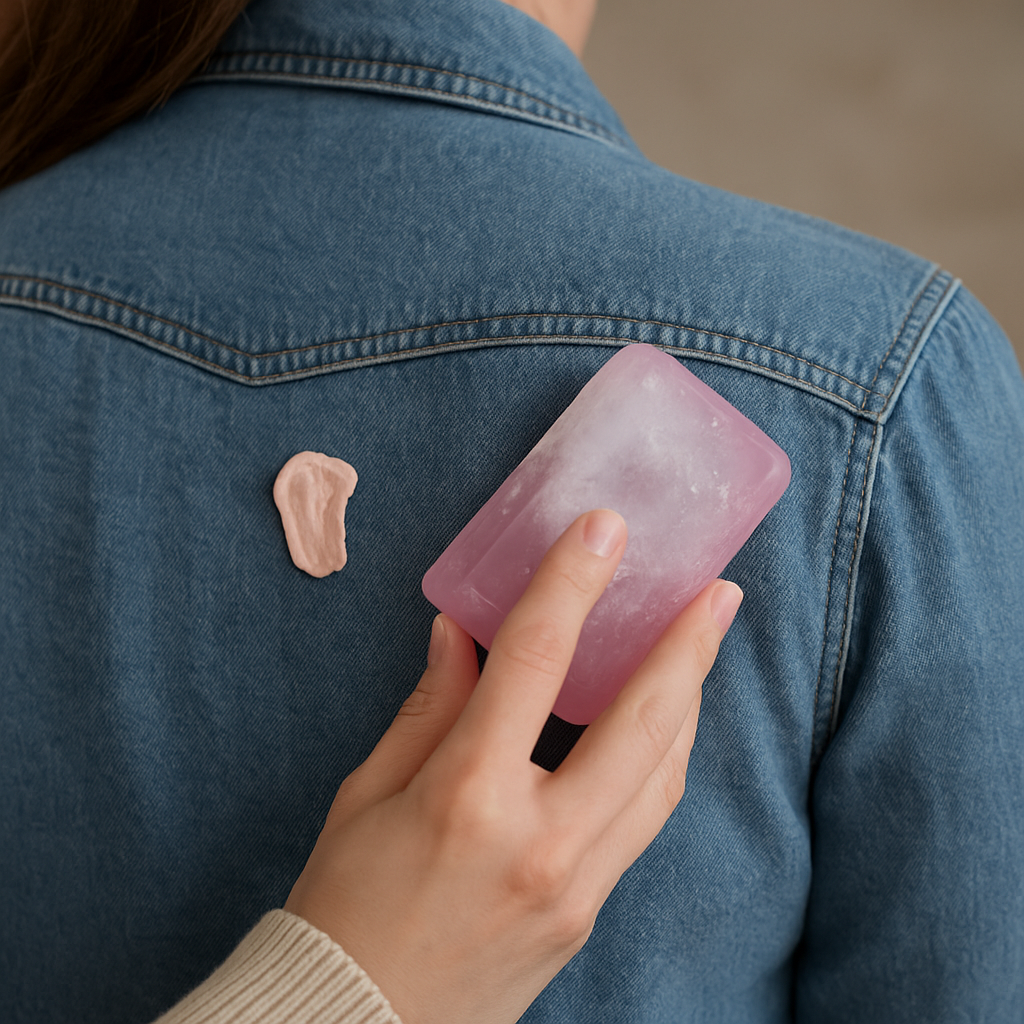 como quitar un chicle de la ropa fácilmente con consejos de lavandería