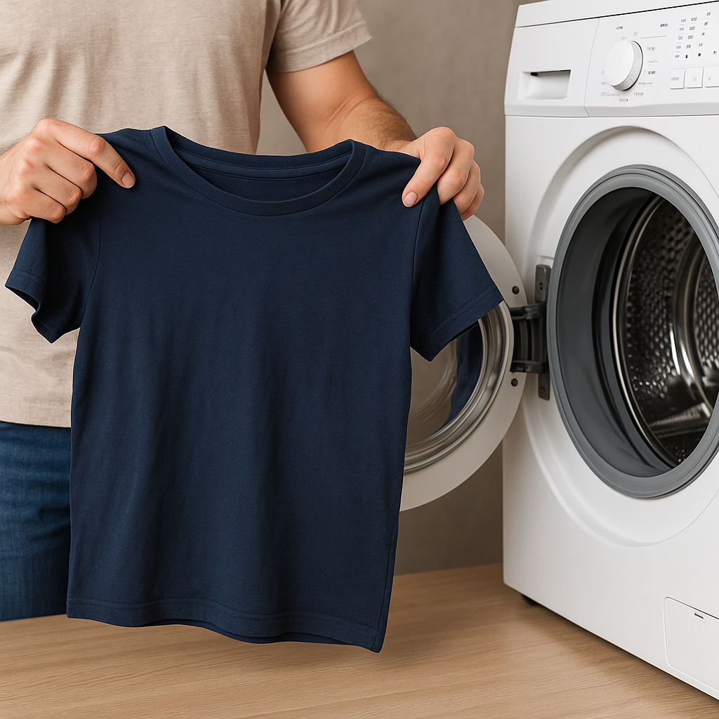 como encoger una camiseta paso a paso