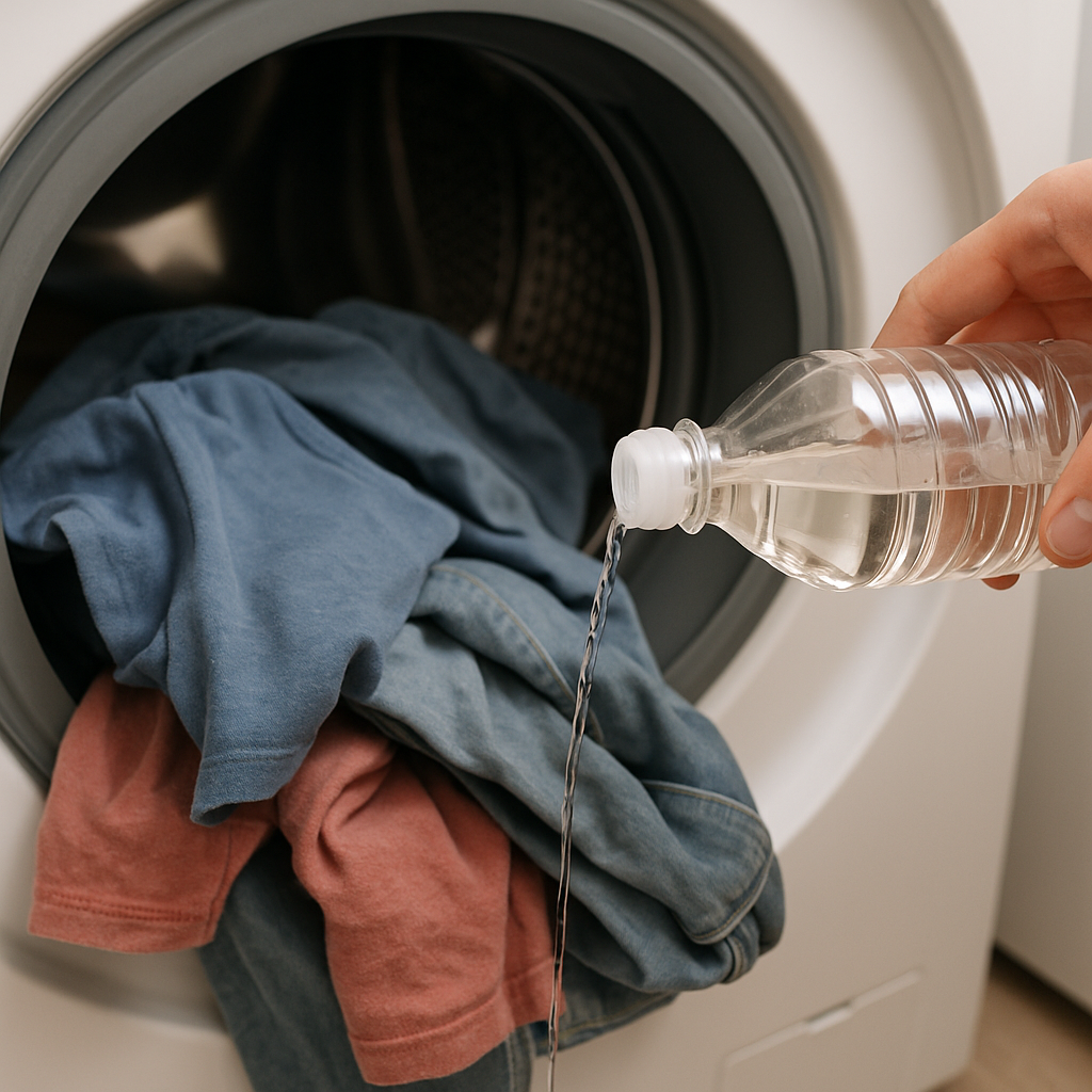 Restaurar ropa destenida con vinagre