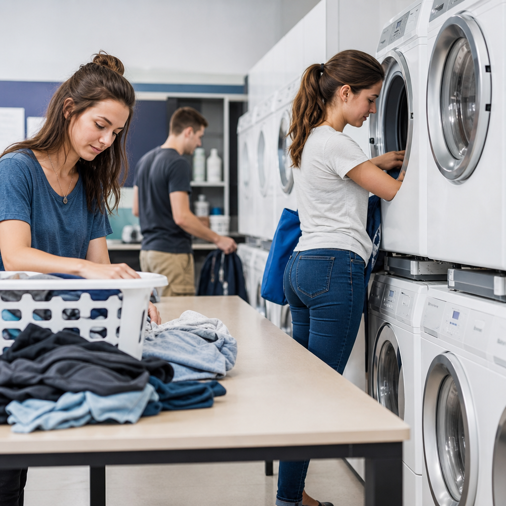 servicio de lavandería universidades para residencias y campus