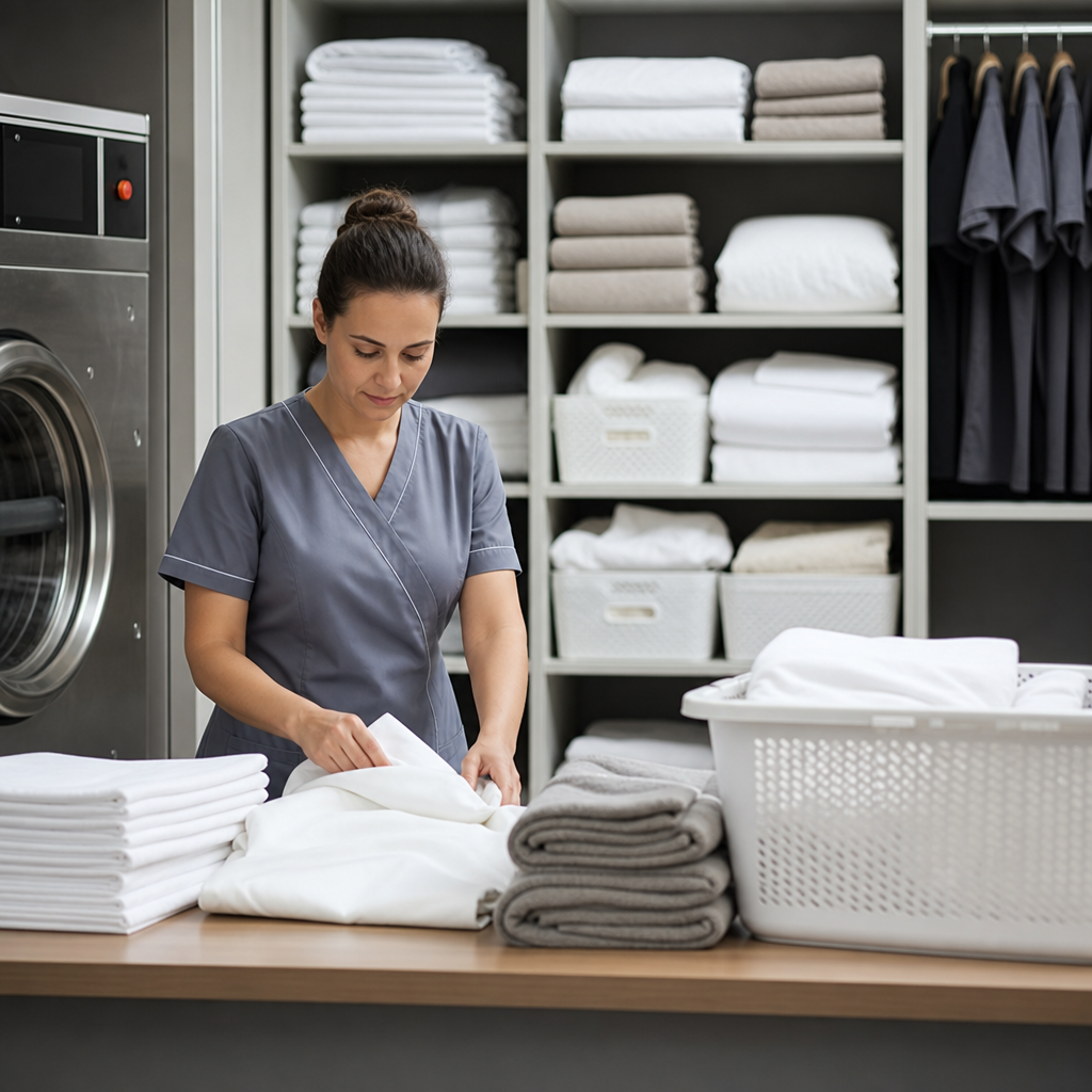 servicio textil residencial para ropa, sábanas y textiles del hogar