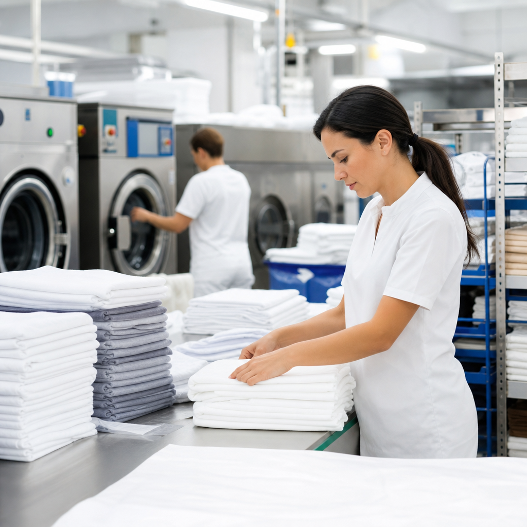 servicio textil empresas con lavandería, tintorería y alquiler de sábanas