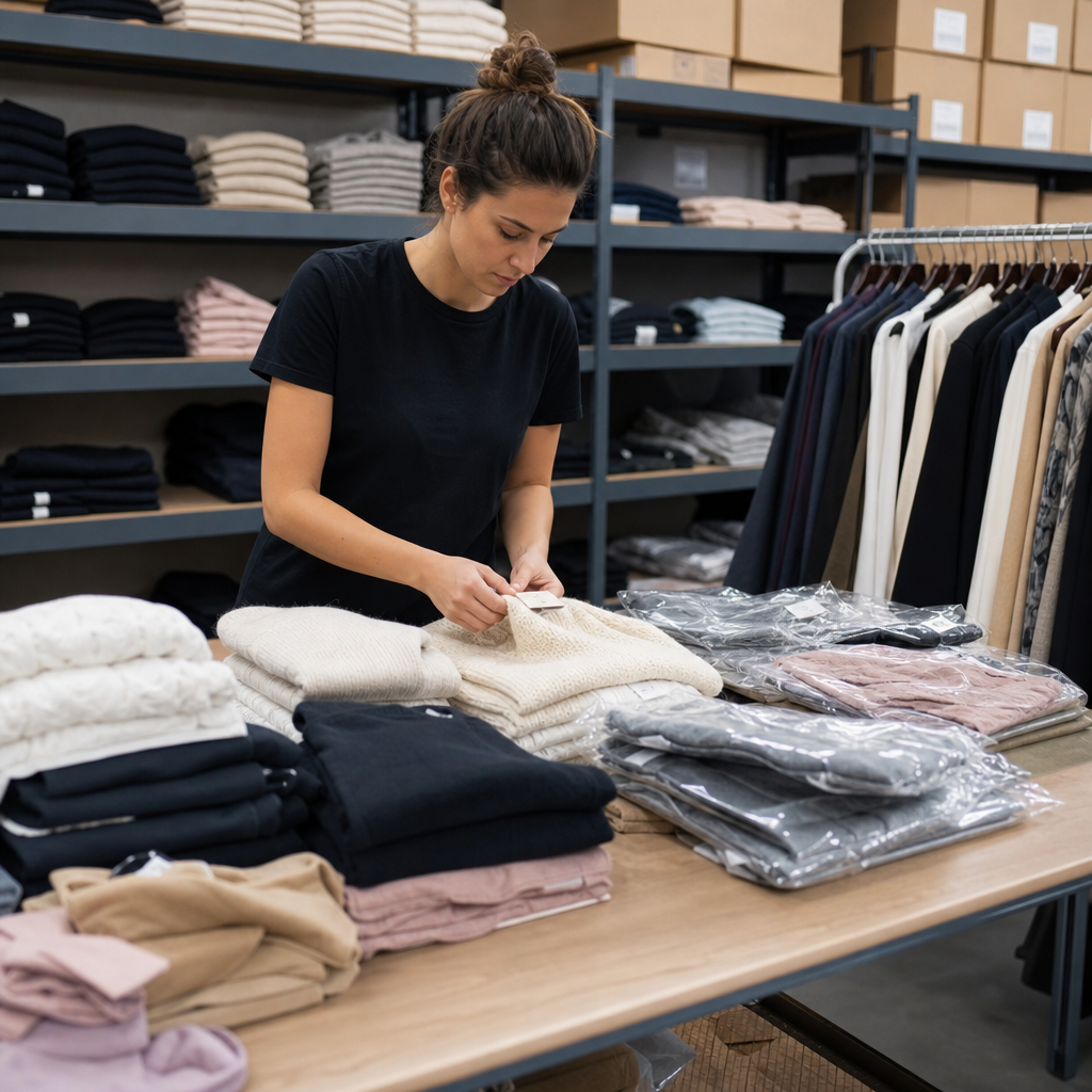 limpieza stock textil en servicio profesional de lavandería